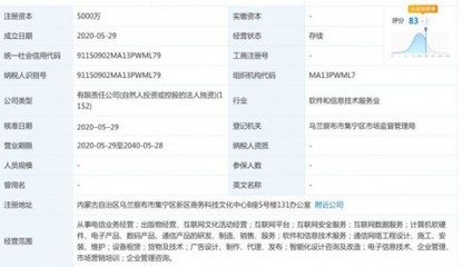 北京快手科技成立智能云科技公司，注冊(cè)資本5000萬(wàn)加碼軟硬件研發(fā)